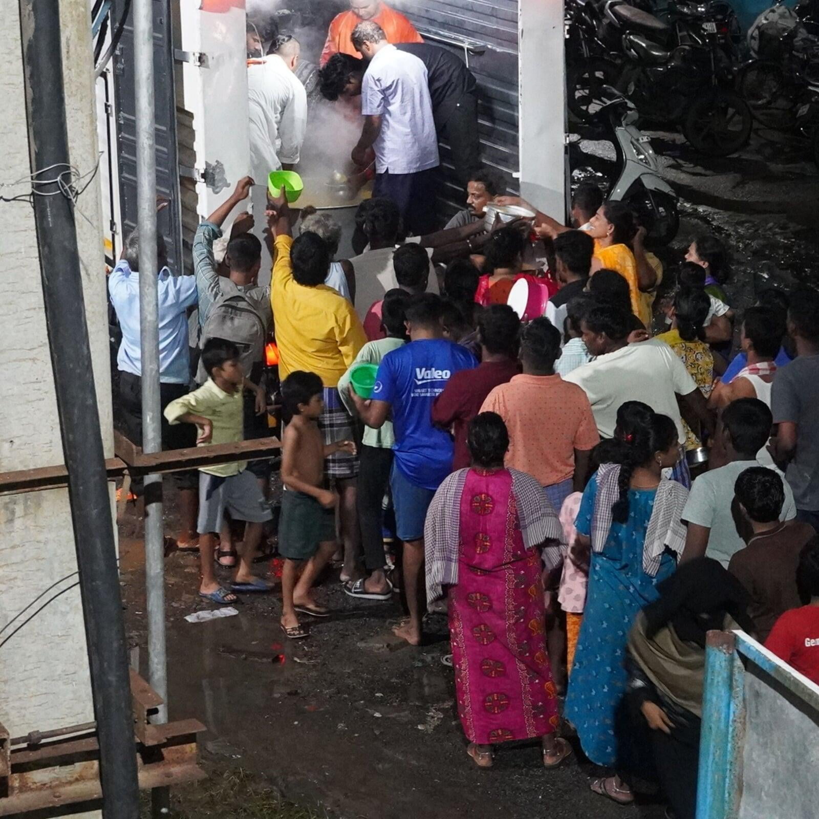 Cyclone Michaung Relief Work at Semmancheri and Perumbakkam - 6th Dec 2023